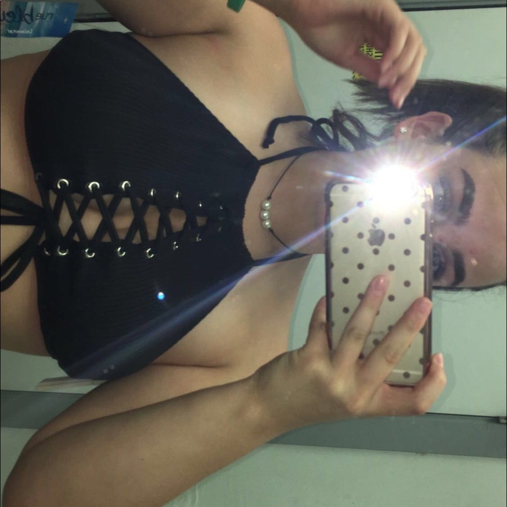 Swim tops , size Jr Medium